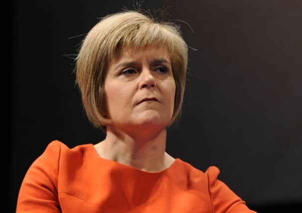 Nicola Sturgeon feels it's "unacceptable" that Scotland families suffer because of UK Government decisions. Picture: Lisa Ferguson