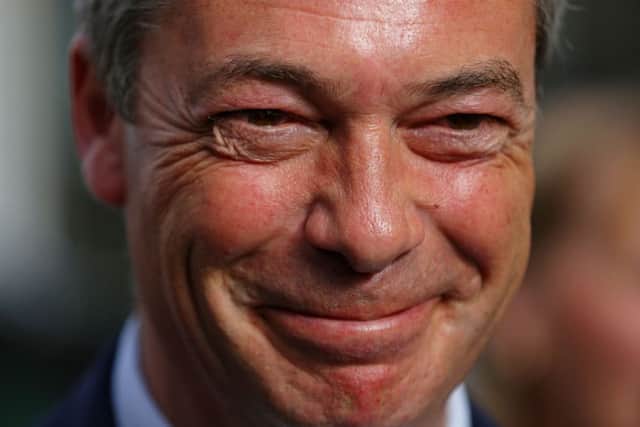 Nigel Farage. Picture: PA