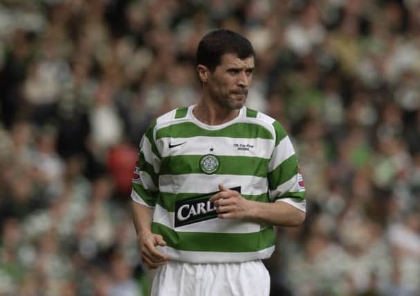 Roy Keane pictured during his time at Celtic. Picture: Neil Hanna