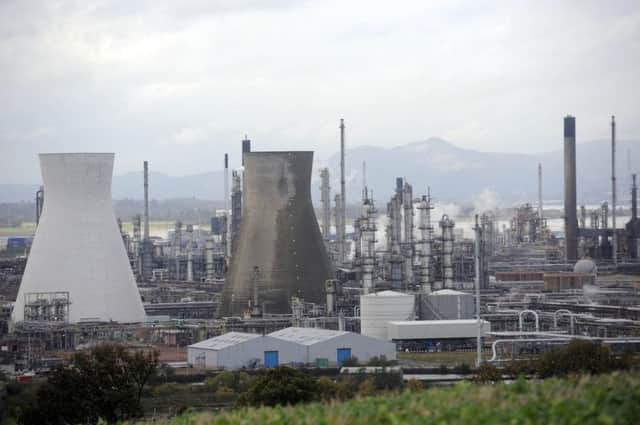 General views of Ineos Grangemouth Oil Refinery. Picture: Greg Macvean