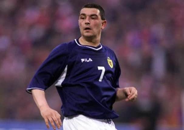 Charlie Miller turns out for Scotland against Poland in 2001. Picture: SNS