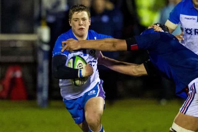 Ben Chalmers signed for Bordeaux after failing to secure a professional deal in Scotland. Picture: SNS/SRU