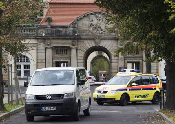 The unnamed UN worker died at Leipzigs St Georg hospital. Picture: Getty