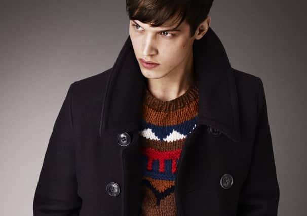 Burberry 
Melton wool pea coat, £895, Burberry. Picture: Contributed