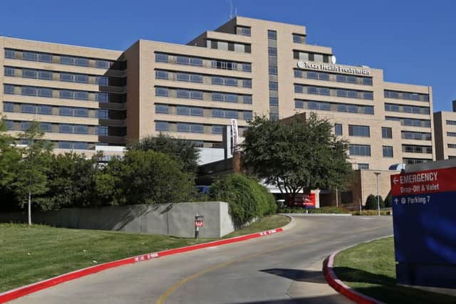 The Texas Health Presbyterian Hospital, where health care workers Amber Vinson and Nina Pham are being treated for the Ebola virus. Picture: Getty