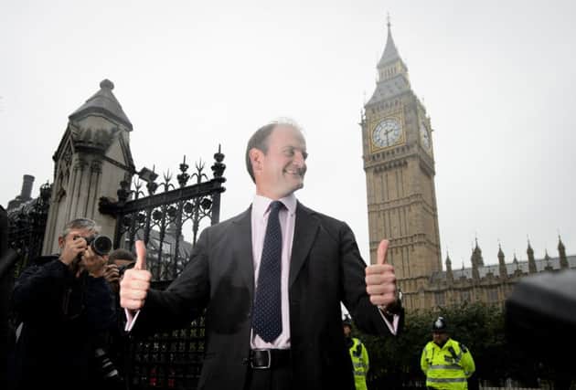 Douglas Carswell won Ukip's first seat in the House of Commons last week. Picture: Getty