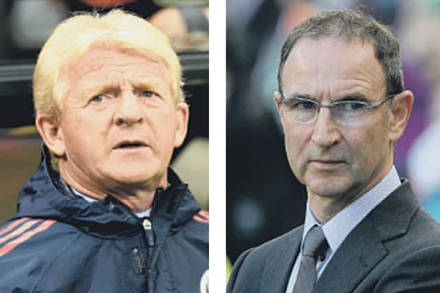 Gordon Strachan and Martin ONeill to meet in next Group D fixture