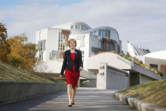 Nicola Sturgeon was announced as the only candidate for SNP leader. Picture: PA
