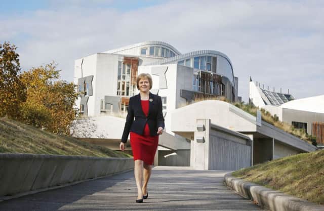 Nicola Sturgeon was announced as the only candidate for SNP leader. Picture: PA
