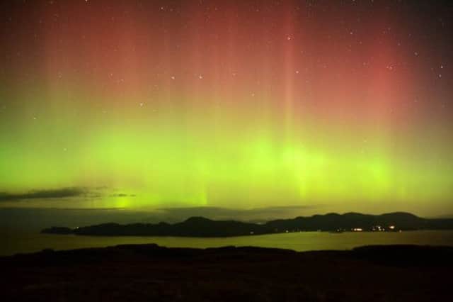 The Northern Lights over the Ardnamurchan Peninsula. Picture: Ewan Miles/Hemedia