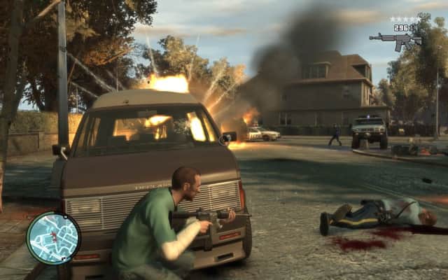Revenues were also boosted by sales of the latest version of the Grand Theft Auto game franchise