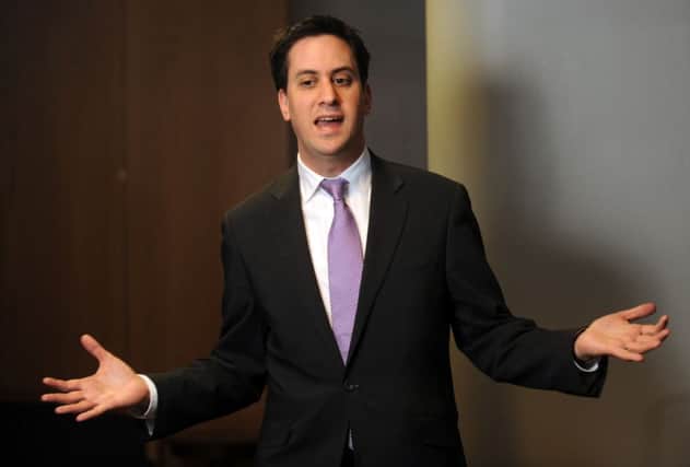 Ed Miliband seems to be offering a softened version of Ukips anti-immigrant platform. Picture: Jane Barlow