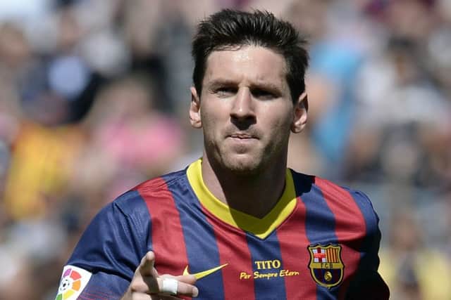 Lionel Messi: 21 trophies at Barca. Picture: Getty
