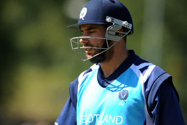 Kyle Coetzer made 83. Picture: Jane Barlow