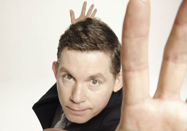 The comedy of Lee Evans has changed over the years, away from cheeky chappie to grumpy git, but his skill remains