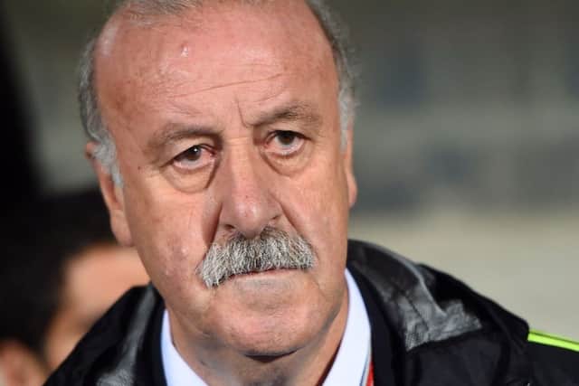 Spain's national football team coach Vicente del Bosque. Picture: AFP