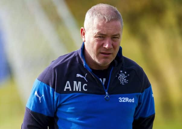 Ally McCoist: 'There definitely seems to be an affinity towards Dave [King] because he is a Rangers supporter'. Picture: SNS