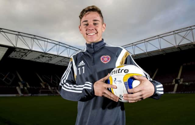 Sam Nicholson is an integral part of the Hearts team after being introduced to the side in testing times. Picture: SNS