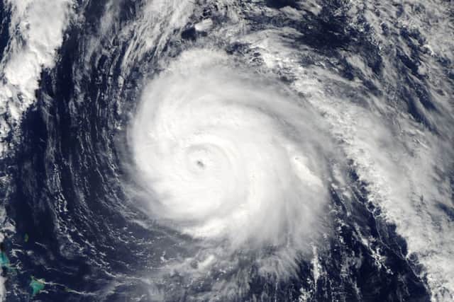 Hurricane Gonzalo. Picture: AP
