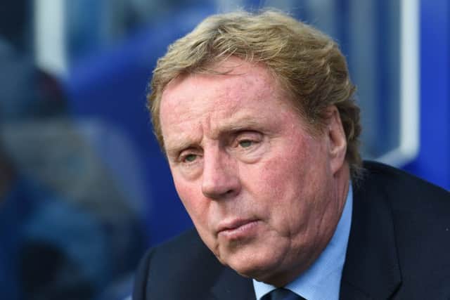 Harry Redknapp: Belated cheer. Picture: AP