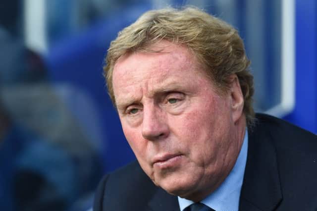 Harry Redknapp: Belated cheer. Picture: AP