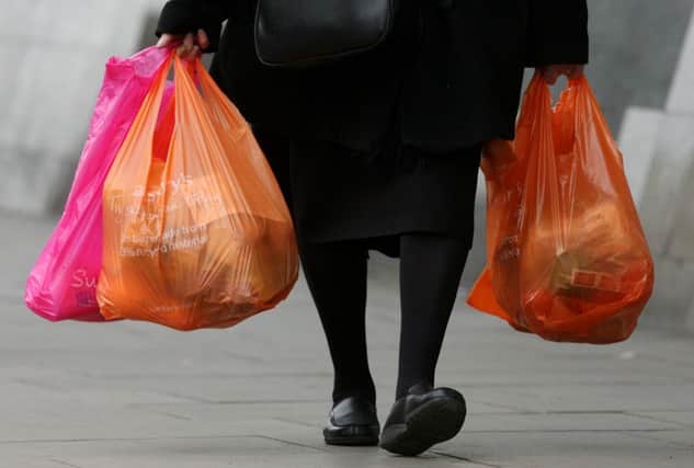 The charge applies regardless of whether the bags are paper, plastic or made from a biodegradable material. Picture: Getty