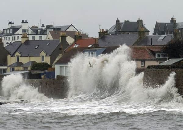 The remnants of Hurricane Gonzalo are expected to affect parts of Scotland today and tomorrow. Picture: Jane Barlow