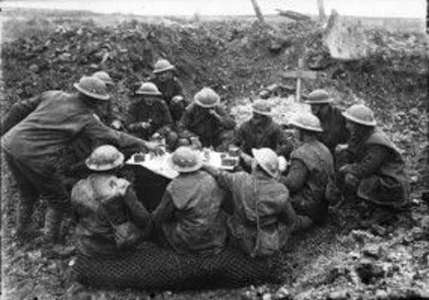 Lee sent several poems and sketches back to Scotland while serving on the Western Front. Picture: Contributed