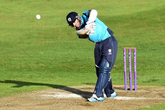 Scotlands Kyle Coetzer posted the top score of 66, confirming his return to top form. Picture: SNS Group