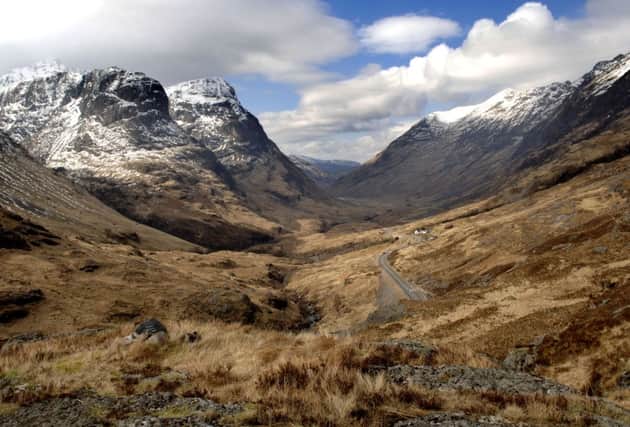 View of Glencoen looking down the glen. Picture: Ian Rutherford