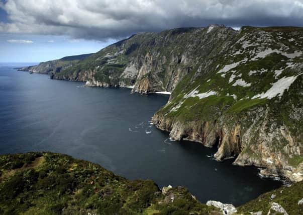 Cliffs of Slieve in County Donegal, Ireland