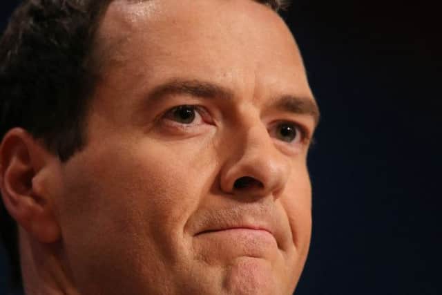 George Osbornes deficit reduction plans threatened. Picture: Getty
