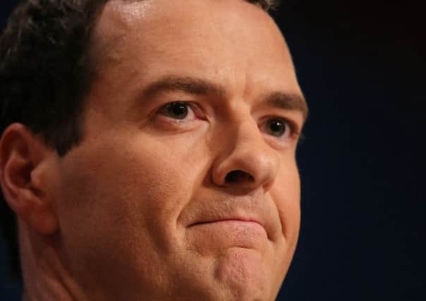 George Osbornes deficit reduction plans threatened. Picture: Getty