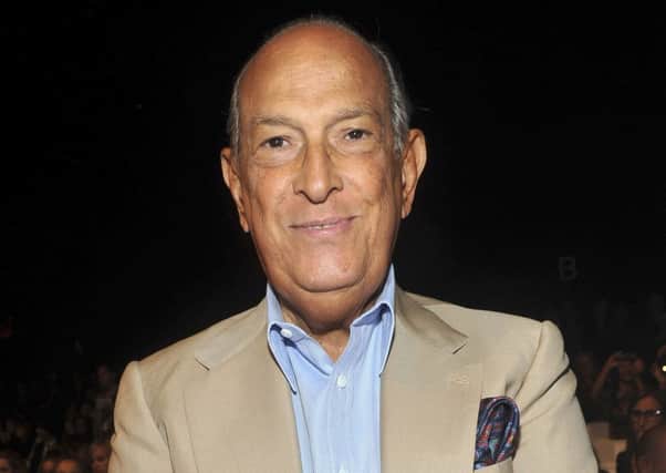 Oscar De la Renta: Died at his US home from cancer. Picture: AP