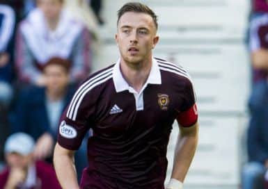 Danny Wilson has a problem with a hamstring