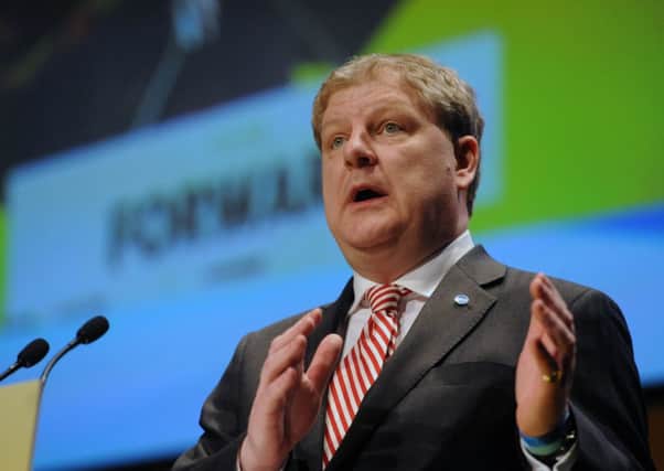 SNP Westminster leader Angus Robertson has announced he is backing fellow MP Stewart Hosies bid to become the new nationalist deputy leader.  Picture: Ian Rutherford