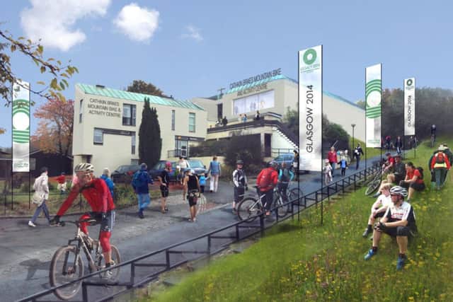 The £1.05 million grant would help create the Cathkin Braes Mountain Bike and Activity Centre in the derelict B-listed St Martins Church. Picture: Contributed