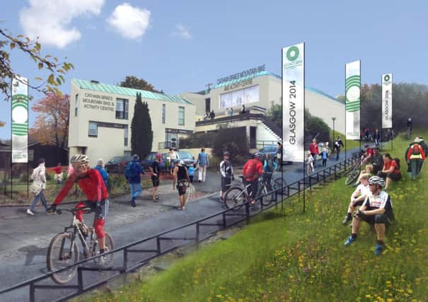 The £1.05 million grant would help create the Cathkin Braes Mountain Bike and Activity Centre in the derelict B-listed St Martins Church. Picture: Contributed