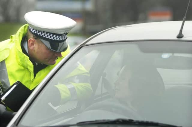 Police can give advice to drivers  but they can prosecute them too. Picture: David Moir