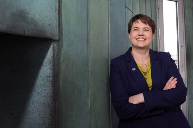 Ruth Davidsons Scottish Tories overtook Labour in one poll. It could be start of a trend. Picture: John Devlin