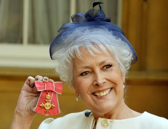Lynda Bellingham received an OBE in March this year. Picture: Getty