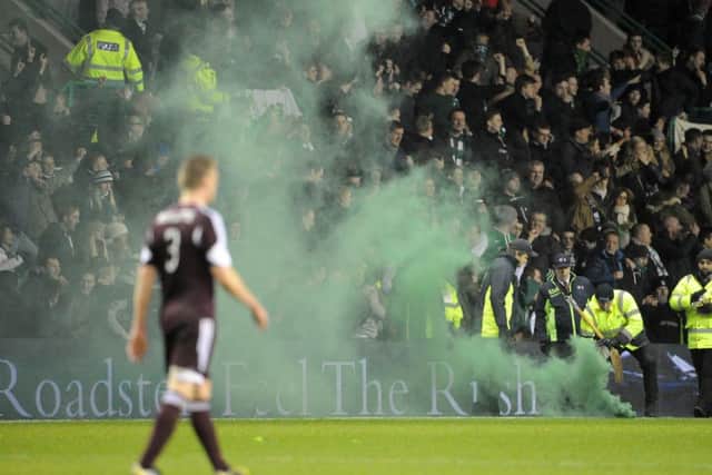 Hearts and Hibernian will meet at Tynecastle on 3 January. Picture: Jane Barlow