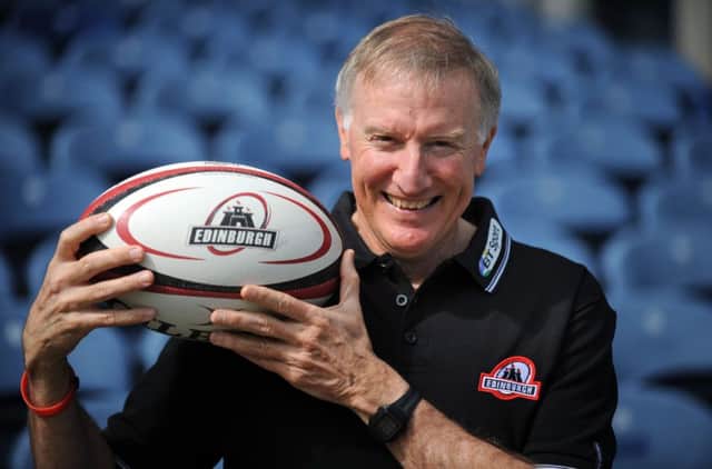 Alan Solomons: head coach for Edinburgh Rugby. Picture: Jane Barlow