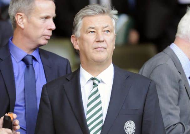Celtic chief executive Peter Lawwell. Picture: John Devlin