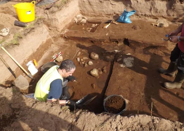 A dig site in Point Braighe, just outside Stornoway on the Isle of Lewis where Bronze Age pottery thought to date from around 2000 BC was found. Picture: PA