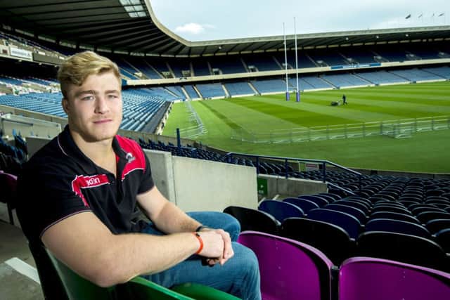 David Denton looks ahead to making his comeback appearance this evenings match against Lyon. Picture: SNS