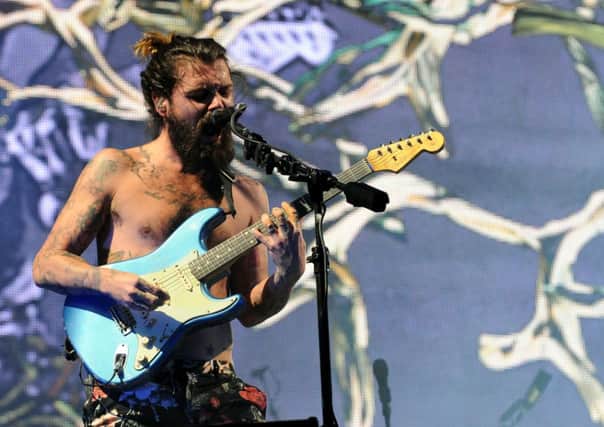 Biffy Clyro perform at T In The Park earlier this year. Picture: Lisa Ferguson