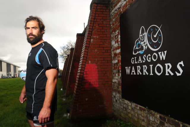 Glasgow Warriors' Josh Strauss and team-mate Alex Dunbar return from injury agtainst Montpellier. Picture: Robert Perry