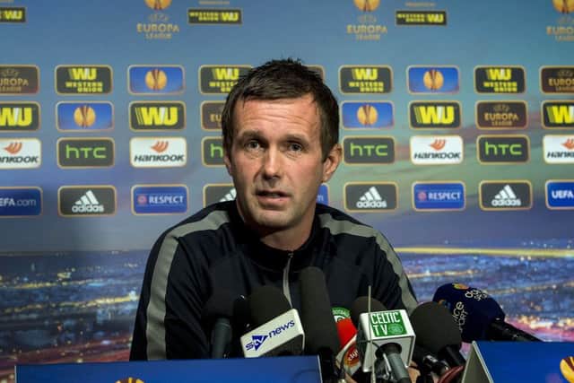 Celtic manager Ronny Deila wants his side to be top of the Scottish Premiership by Christmas. Picture: SNS