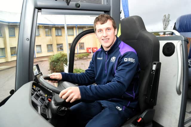 Mark Bennett: Twinkle-toed. Picture: SNS